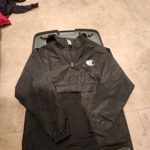 Men Champion windbreaker